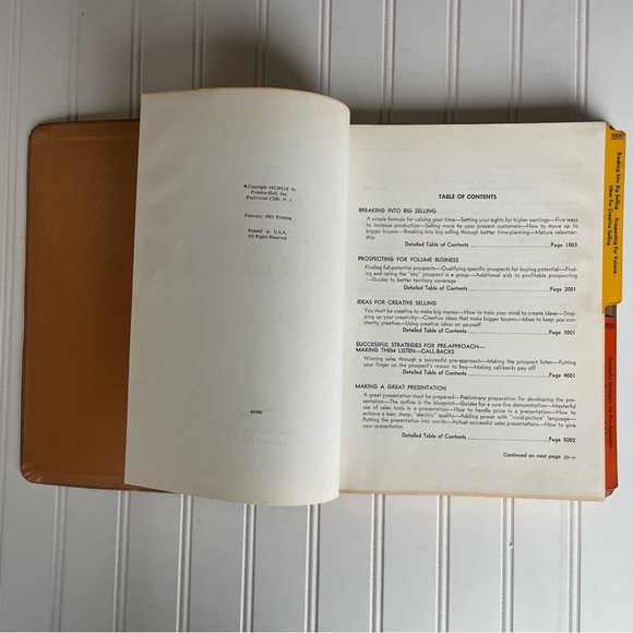 Prentice Hall Miracle Sales Guide by Prentice Hall 1963 Vintage Book - Picture 7 of 12